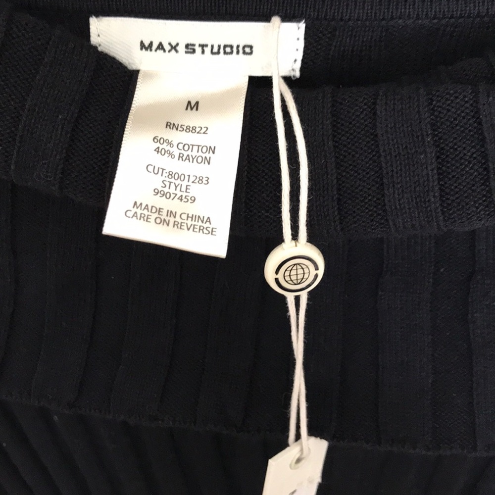 Max Studio Ribbed Sweater Dress - Picture 2 of 7
